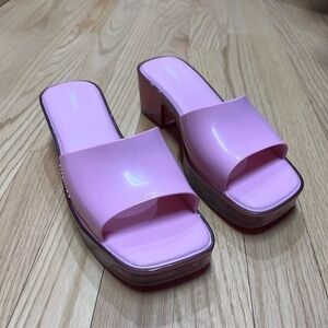 Melissa shape slide sandal